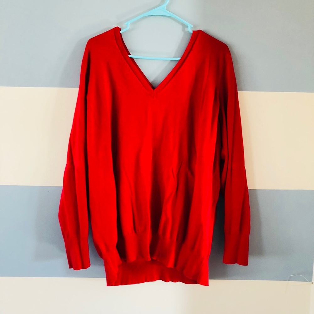 Lane Bryant Deep V Neck Sweater